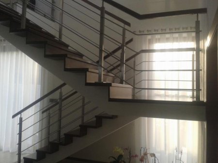 Interiérové nerezové zábradlie