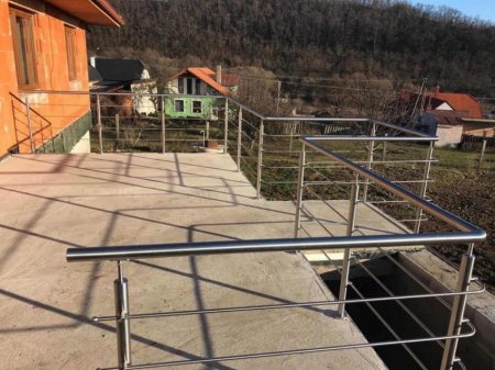 Exteriérové zábradlia rodinný dom