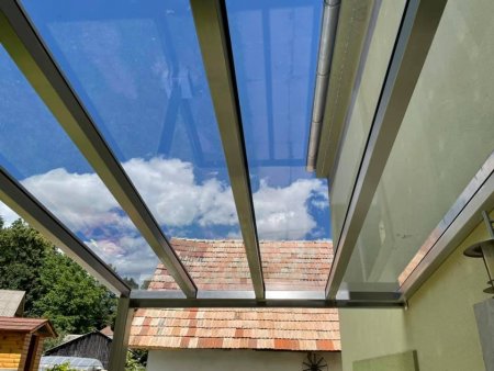 Nerezový prístrešok nad vchod