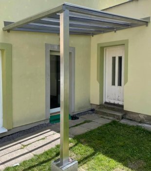 Nerezový prístrešok nad vchod