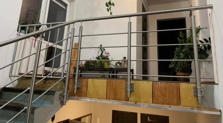 Nerezové zábradlie a bránička