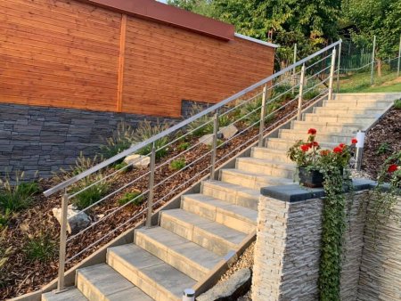 Nerezové zábradlia