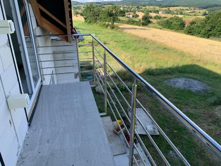 Nerezové zábradlie