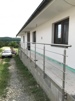 Nerezové zábradlie