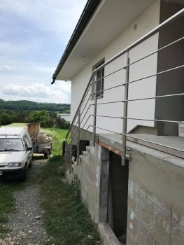 Nerezové zábradlie